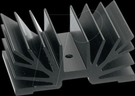 SK 65/37,5/SA 1 X M3 Heat sink, 37.5 mm, aluminum, 5.5 K/W, SOT-32