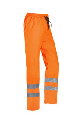 Trousers Hi Viz Orange Elasticated Waist