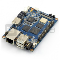 Banana Pi M3 2GB RAM + 8GB EMMC Octa-Core WiFi - gniazdo microUSB