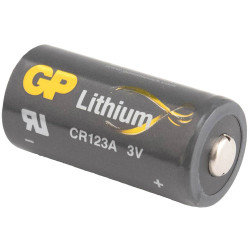 GP GPCR123AECO043C1 Camera Battery CR123A Lithium 1400mAh 3V 1piece