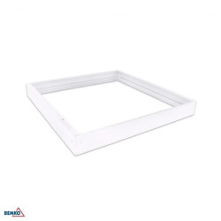 Ramka montażowa do panelu LED 600x600mm biała ECO wys. 68mm RAL9003 C71-RNT066-WH-ECO2