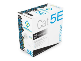 Kabel F/UTP kat.5e PE 4x2x24AWG ZEWNĘTRZNY SUCHY ALANTEC /305m/