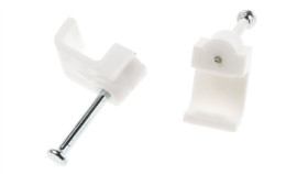 Spinka Do Kabli Prostokątna Obejma Do Kabli, Materiał: Pe, 9.9 X 8.5 X 8Mm,...