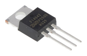 MOSFET Typ N-kanałowy 190 A TO-220 40 V Rozszerzenie 3-pinowy Otwór przelotowy 220 W Infineon 4 mΩ IRF1404ZPBF