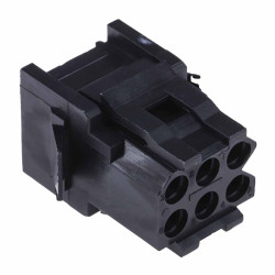 Złącze samochodowe 6-pinowe ITT Cannon 2-rzędowe Żeński Trident raster: 5.08mm