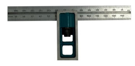 150mm Double Sq crome plated Blade