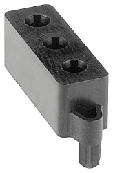 Uchwyt rury LED, Elastyczne, prosty, 3-drożny, , MENTOR