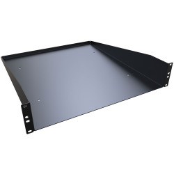 Hammond RASU190320BK1 2U Cantilever 20&quot; - Solid Black 89 x 483 x 508