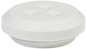 Grommet, cable Ø 4 to 9 mm, M25, TPE, light gray, 01440723025