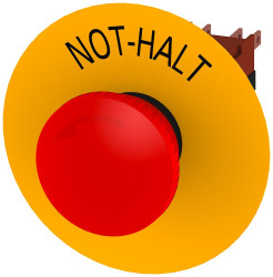 Przycisk, kolor: Czerwony, Siemens, 3SB