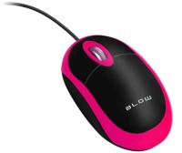 ATN-MYSZ5USB-RZ Przewodowa mysz optyczna podłączana pod port USB (różowa)