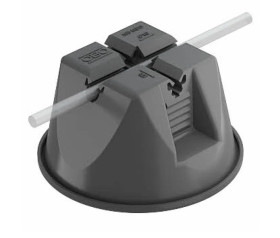 Uchwyt dachowy do drutu fi 8 i fi 10 kolor czarny pakowany w folię 165 MGB-8-10 FO 5218704 /12szt./