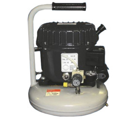 Cicha sprężarka 340W, 220V ac, 6L, 8bar, CIF