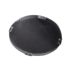 Soczewka dodatkowa reflektora LED owalna Bezbarwny Metakrylan polimetylu (PMMA) Okrągły, Ledil, seria: LEIA