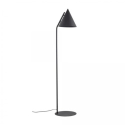 Lampa podłogowa nowoczesna z kloszem-stożkiem CONO na E27 czarna 16010 TK Lighting