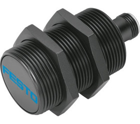 Czujnik zbliżeniowy M30 Indukcyjny 10 mm Festo 10 → 30 V Gwintowany