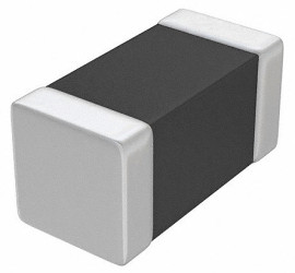 Koralik ferrytowy 0603 (1608M) Impedanja 100MHz: 600Ω 1.6 x 0.8 x 0.8mm Murata 200mA