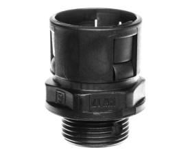 Dławnica do węża osłonowego PG13,5 IP65 HSSV czarna 90493