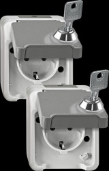 MEG2418-8029 Socket contact protection, 2 closures, set of 2 AQUASTAR