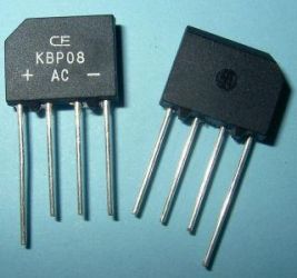 2A/800V PINY PŁASKI KBP-08 MOSTEK