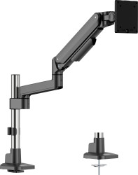 SpeaKa Professional Uchwyt do monitora, stołowy SP-MM-1050 1 Wyświetlacz 38,1 cm (15") - 101,6 cm (40") czarny, srebrny