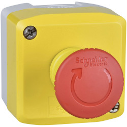 Schneider Electric XB4BS8444 kill Switch round 120V AC 6A IP66/IP69K