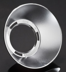 Reflektor LED 82 (Dia.) x 31mm, D 82mm, do użytku z Bridgelux BXRA ES Rectangle, Citizen CLL03x/CLU034, Citizen CLU720,