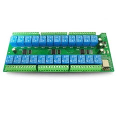 Zasilacz LC DC5V/12V/24V Moduł przekaźników WiFi ESP8266 na 24 kanały Płytka rozwojowa ESP-12F