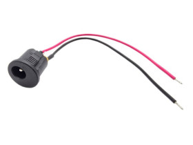 GNIAZDO DC 2.1/5.5 OBUD D-12 PRZEW 10CM