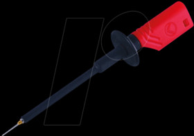 975018701 Safety test probe, 1000V CAT II, 2mm socket, red