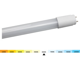 Świetlówka LED liniowa 230V 18W G13/1zas T8 120cm szklana 6000K 1800lm