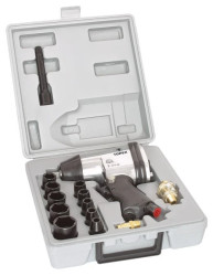 Klucz udarowy pneumatyczny 1/2cala 314Nm zestaw z nasadkami 74L002