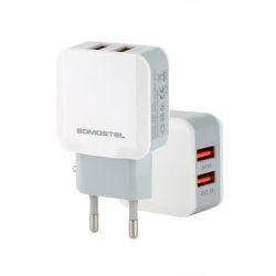 Ładowarka sieciowa 2.1A 2XUSB