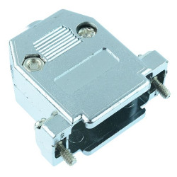 15-Way Metallised D Connector Hood Cover