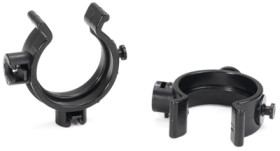 Clamp, max. bundle Ø 25 mm, PA, black, (L x W x H) 39 x 36.9 x 12 mm, 161-64008