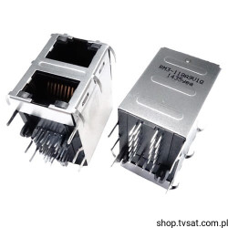 RM3-118A9V1Q RJ45 Multiport 2x1 Base-T 10-1000 THT UDE