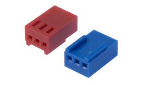 KORPUS ZLACZA HU03 CZERW.2.54