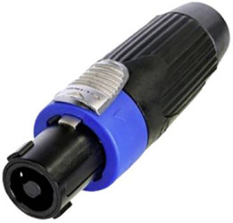 Neutrik NLT4FXXBAG Złącze NLT4FXX-BAG, mosiądz, 1 szt.