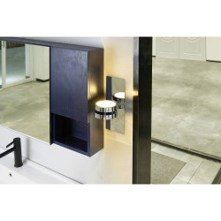 LightMe LM85637 Aqua LED Wall Light Monochrome 1 piece