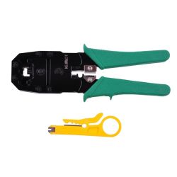 Zaciskarka wtyków RJ-45, RJ-12, RJ-11, 4P4C, 4P2C Kemot