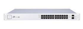 Switch UniFi, 24x RJ45 1000Mb/s PoE, 2x SFP, 250W Ubiquiti US-24-250W
