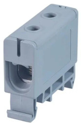 Złączka szynowa 1-torowa ZUG EZG5-50/1P/S szara Cu 2,5-50 mm² / Al 6-50 mm² 14101 PARTNERSITE