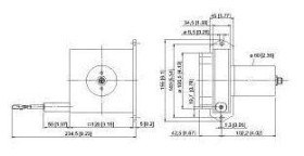 Turck Czujnik przemieszczenia DW6000-155-7E-H1441