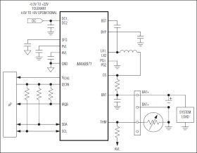 Industry's Smallest 1.55A 1-Cell Li+ DC-DC Charger