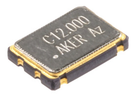 Oscylator 12MHz 7 x 5 x 1.3mm Montaż powierzchniowy AKER ±50PPM Zegar SMD