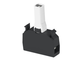 Oprawka żarówki do przycisku Czerwony, do uzytku z: Przełączniki przyciskowe