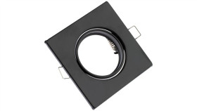 Oprawa Sufitowa Ruchoma Opin Goldlux Kwadrat Stal Czarny