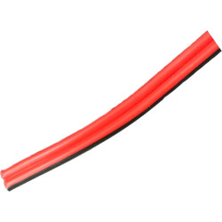 Speaker cable, black wire marking, 2-wire, 0.5 mm², unshielded, red, BYB-5-94F703