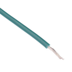 Green UL1015 16AWG 26/0.25mm Tinned Copper Stranded Wire (price per metre)