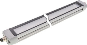 EM250171 Oświetlenie maszynowe LED, Ø28mm 290long, światło białe, 6,5W, kaskadowe, 5500K, 22-26V DC, -30-55C, wtyczka M8 3-pin